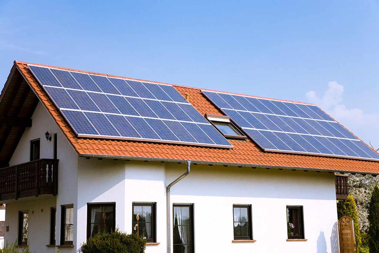 Photovoltaik bei Elektrotechnik SF in Grub am Forst