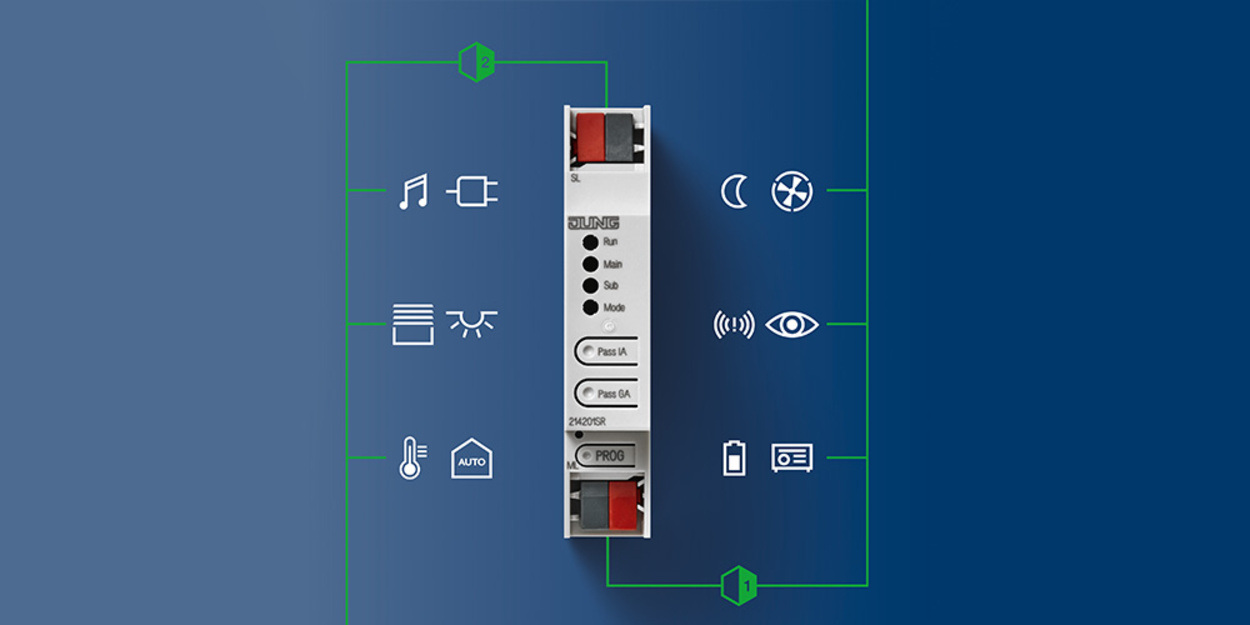 KNX Bereichs- und Linienkoppler bei Elektrotechnik SF in Grub am Forst