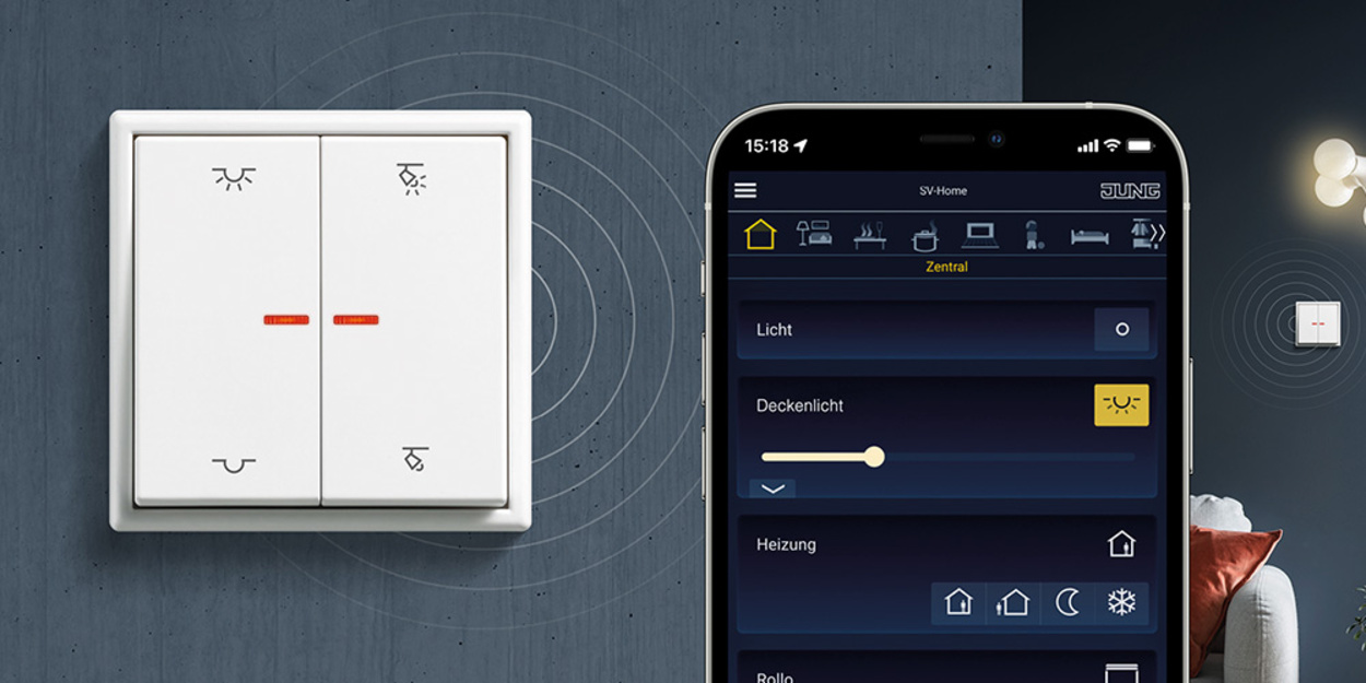 KNX RF Taster bei Elektrotechnik SF in Grub am Forst